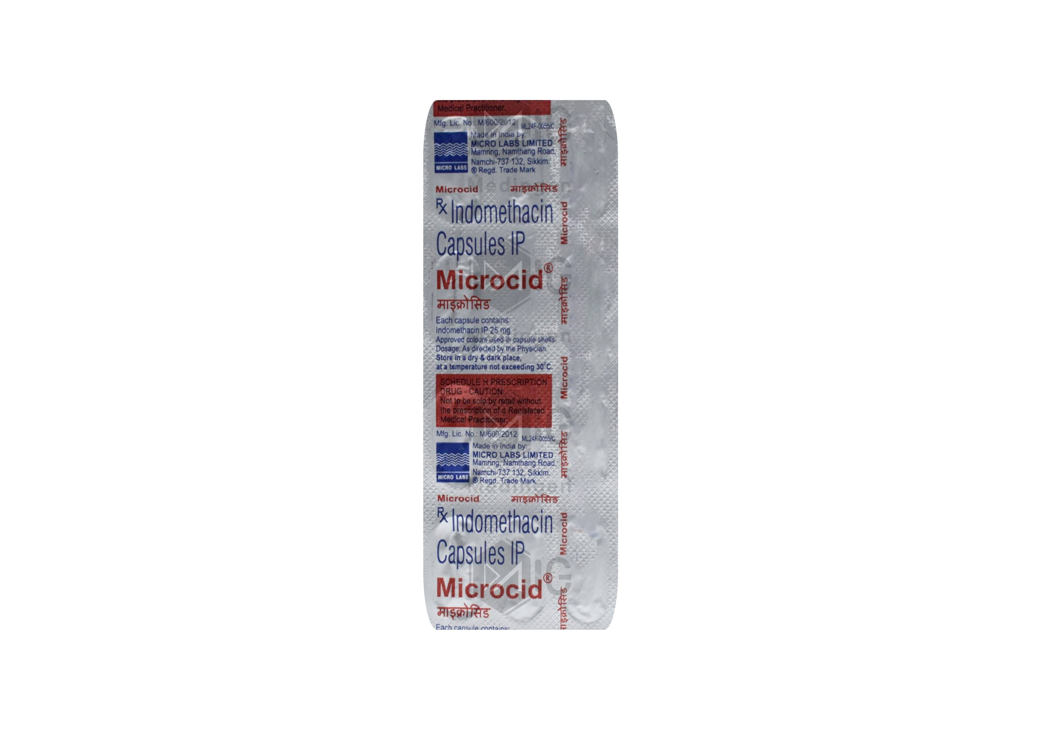 MICROCID 25MG